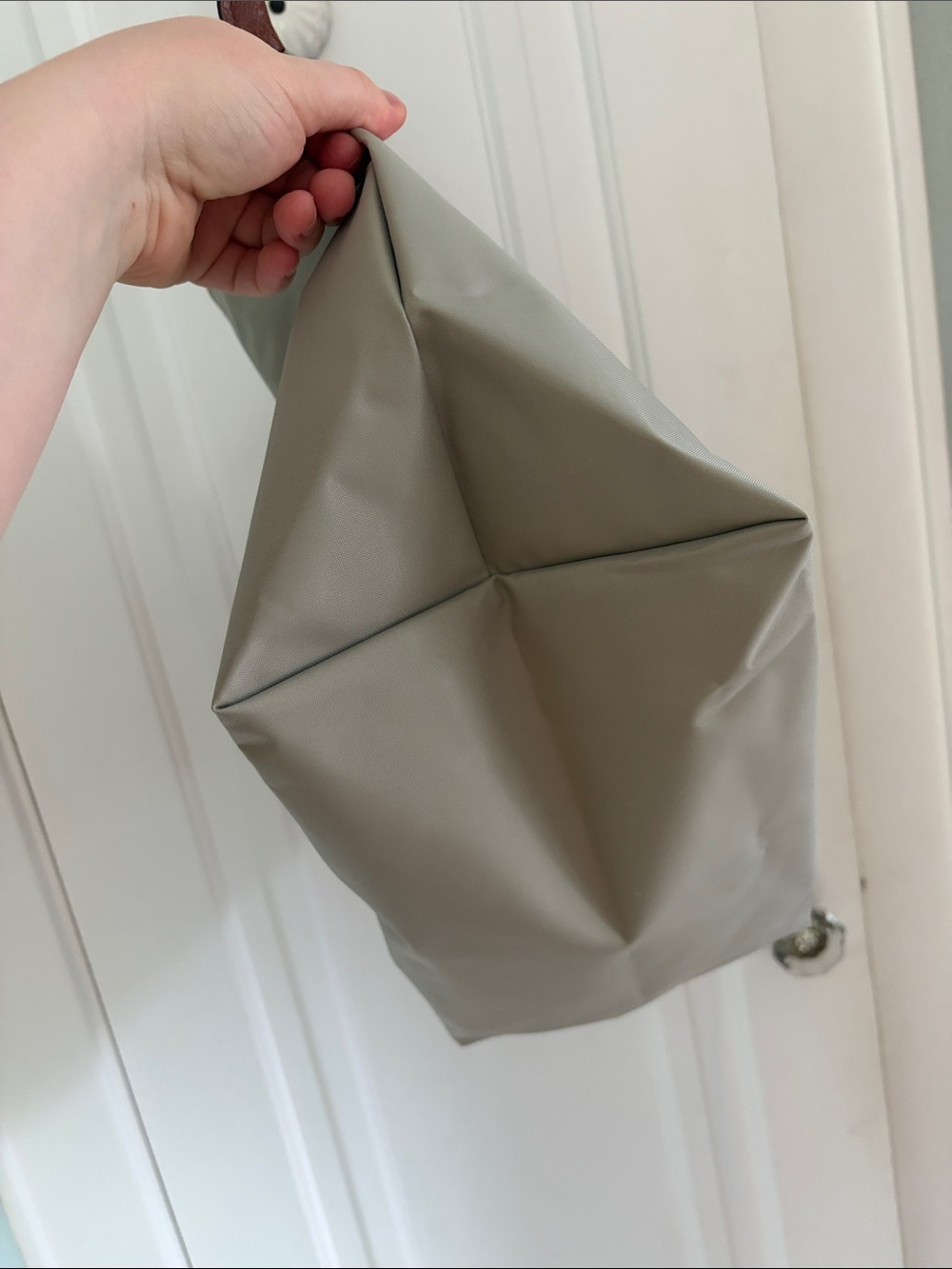 NWOT Longchamp • Le Pliage Large Tote in Pebble - Picture 4 of 9